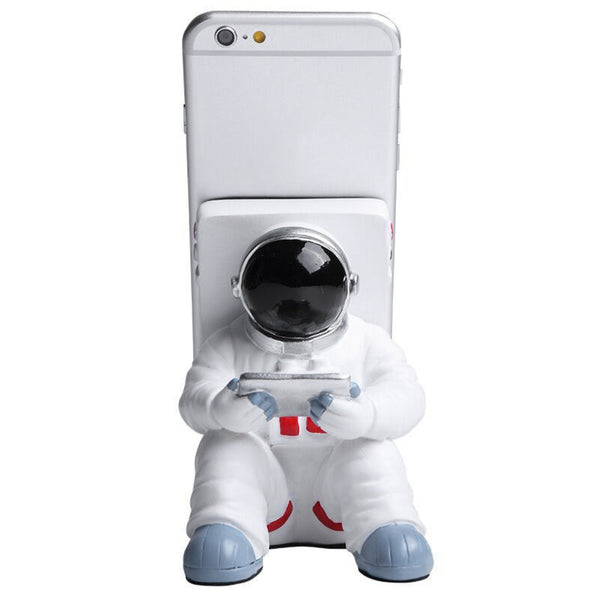 Creative Astronaut Desktop Universal Mobile Phone Stand Holder Mount Bracket Home Decor Home Accessories Office Desk Accessories - Shopsteria