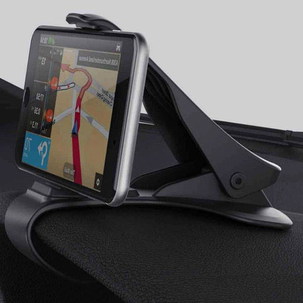 Universal Car Phone Holder GPS Navigation Dashboard Phone Holder For Mobile Phone Clip Fold Holder Mount Stand Bracket - Shopsteria