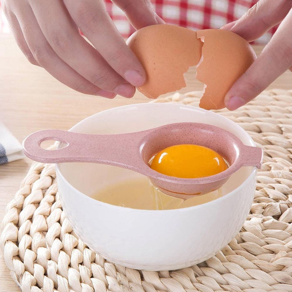 Kitchen Eggs Tool Egg Yolk Separator Food-grade Egg Divider Protein Separation Hand Eggs Gadgets Kitchen Accessories - Shopsteria007