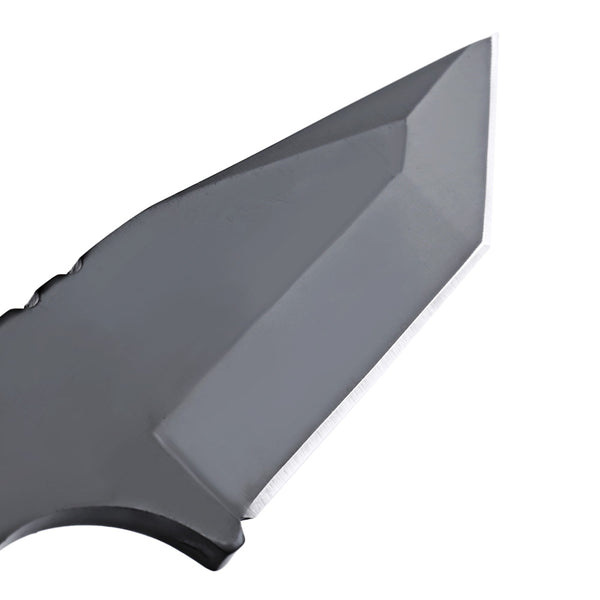 Sharp Blade Survivor Camping Tanto Knife with Fire Starter - Shopsteria