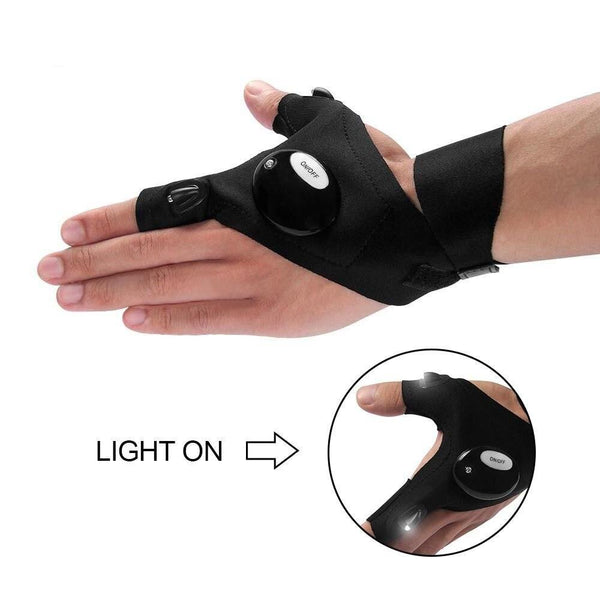 LED Light Waterproof Gloves - Shopsteria007