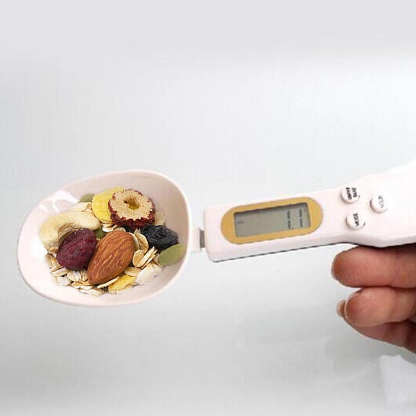 500g/0.1g Portable LCD Digital Kitchen Scale Measuring Spoon Gram Electronic Spoon Weight Volumn Food Scale New High Quality - Shopsteria