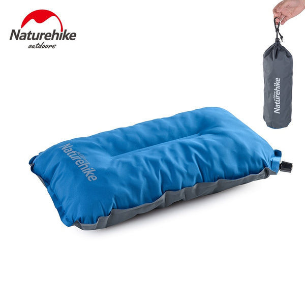 Self Inflating Pillow Ultralight Folding Compact inflatable Outdoor Travel Camping - Shopsteria