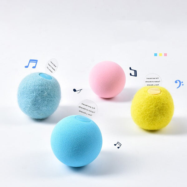 Smart Interactive Cat Toy Ball For Playing & Training - Shopsteria