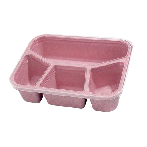 Bento Boxes Bento Lunch Box With Sealing Rings 4 Compartment Meal Prep - Shopsteria