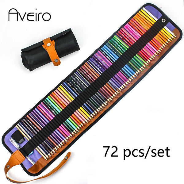 Brutfuner Macaron 50 Color Professional Colored Pencils Wood Watercolor Drawing Pen Set For School Art Supplies Birthday Gift - Shopsteria