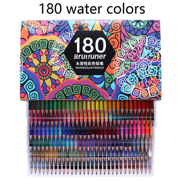 Brutfuner Macaron 50 Color Professional Colored Pencils Wood Watercolor Drawing Pen Set For School Art Supplies Birthday Gift - Shopsteria