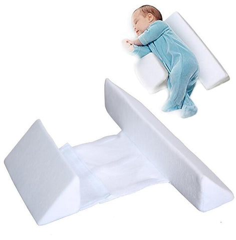 Baby Pillow Baby Side Sleeping Pillow Pillow Anti-head Washable Anti-spitting Milk - Shopsteria