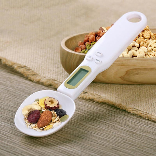 500g/0.1g Portable LCD Digital Kitchen Scale Measuring Spoon Gram Electronic Spoon Weight Volumn Food Scale New High Quality - Shopsteria