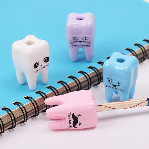 Creative Teeth Shape Pencil Sharpener - Shopsteria