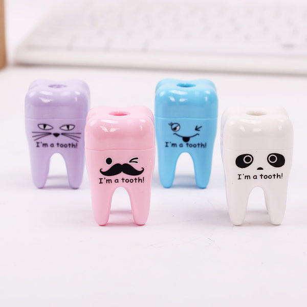 Creative Teeth Shape Pencil Sharpener - Shopsteria