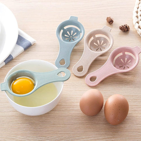 Kitchen Eggs Tool Egg Yolk Separator Food-grade Egg Divider Protein Separation Hand Eggs Gadgets Kitchen Accessories - Shopsteria007