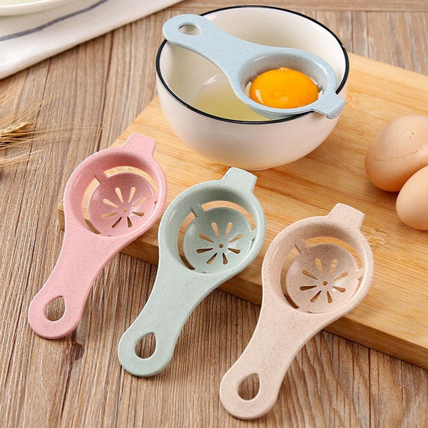 Kitchen Eggs Tool Egg Yolk Separator Food-grade Egg Divider Protein Separation Hand Eggs Gadgets Kitchen Accessories - Shopsteria007