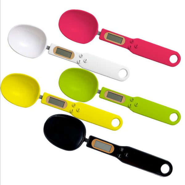 500g/0.1g Portable LCD Digital Kitchen Scale Measuring Spoon Gram Electronic Spoon Weight Volumn Food Scale New High Quality - Shopsteria