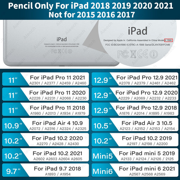 Pencil  For Apple 2 iPad 23th Gen Bluetooth Stylus Pen For iPad Drawing - Shopsteria