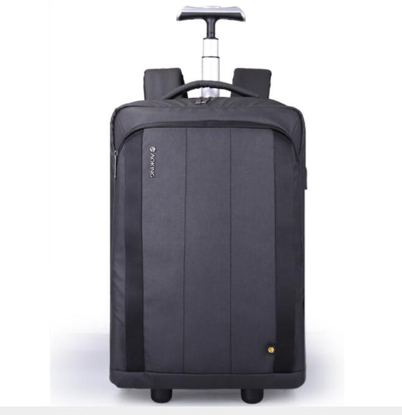 Men Travel trolley bag Rolling Luggage backpack bags on wheels wheeled backpack for Business Cabin carry on luggage bag wheels - Shopsteria