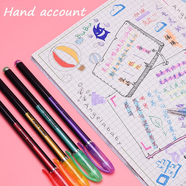 Color Gel Pens Set - Shopsteria