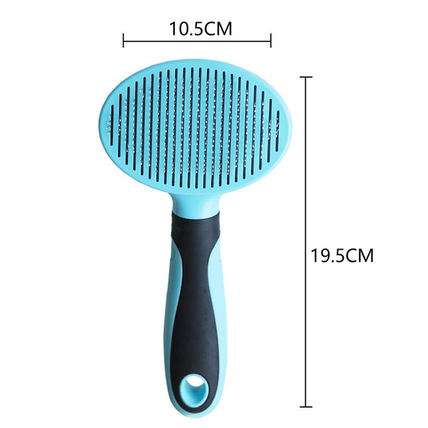 Cat Hair Removal Comb Stainless Pet Grooming Brush