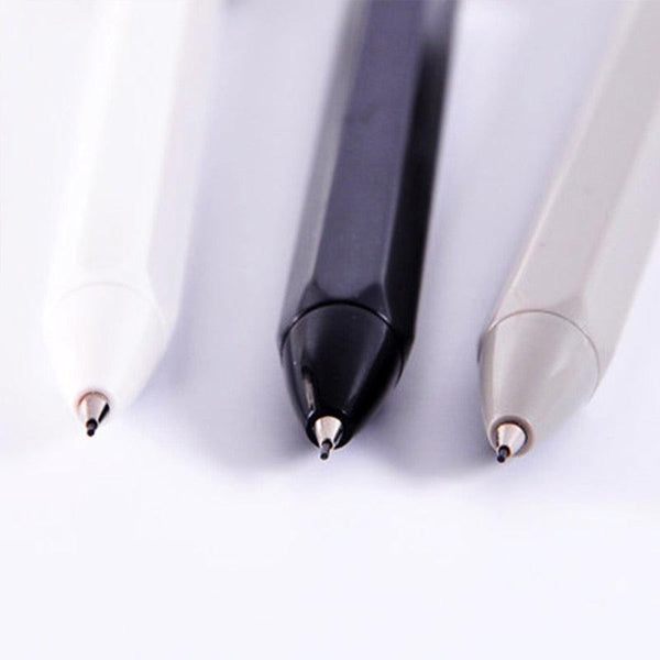 1pcs 0.5mm 0.7mm Simple STYLE Automatic Pencil Student Press Type Movable Mechanical Pencil School Supplies Stationery - Shopsteria