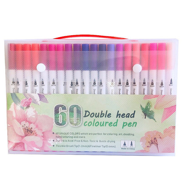 Manga Art Markers Pen Brush Watercolor Dual Tip - Shopsteria