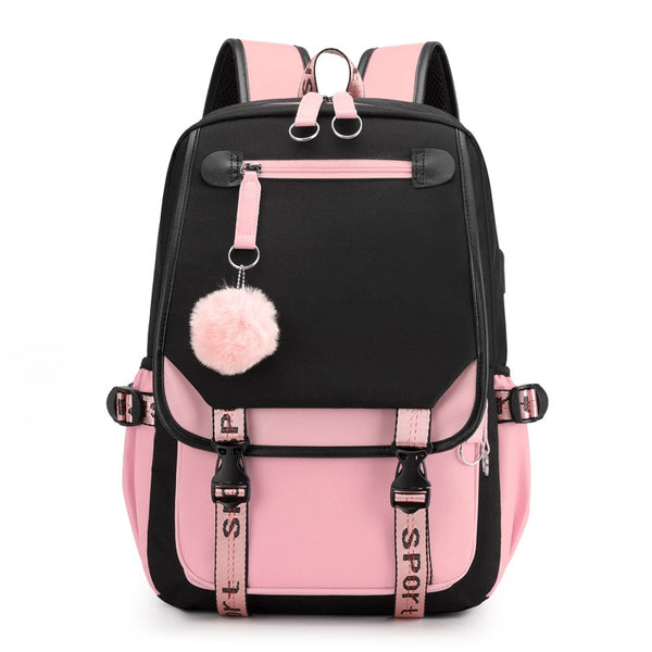 Large Teenage School Bags - Backpack - Shopsteria