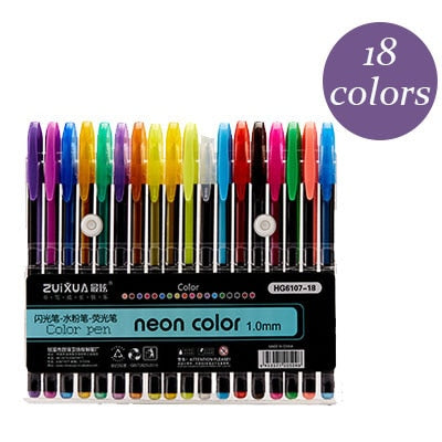 Color Gel Pens Set - Shopsteria