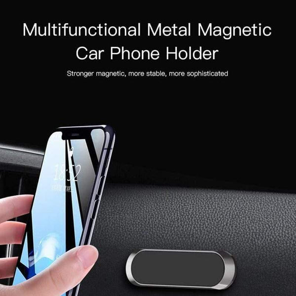 Mini Magnetic Car Mount Phone Holder sticker Mobile Phone Stand Mount for iPhone 11 XS X Samsung S10+ Xiaomi Huawei - Shopsteria007