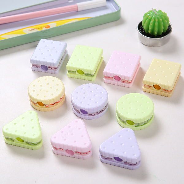 LL 1 PC Random Cartoon Pencil Sharpener Small Fresh Cute Dessert - Shopsteria