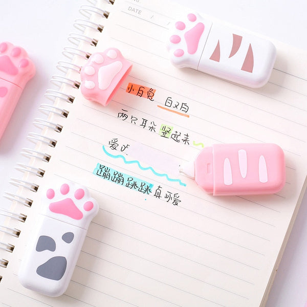 Cat Claw Portable Correction Tape White Out Corrector Promotional Gift Stationery Student Prize School Office Supply - Shopsteria