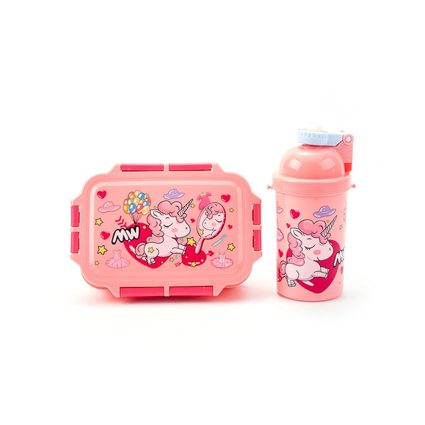 Cute Bento Lunch Box for Kids Girls Children School Portable Mini Snack Sandwich Food Container Boxes - Shopsteria