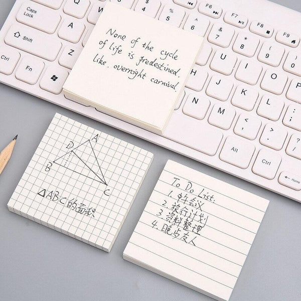 1pc Sticky Stationery Notepad Posted It Office/school Bookmark - Shopsteria