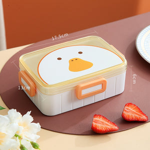 Cute Bento Lunch Box for Kids Girls Children School Portable Mini Snack Sandwich Food Container Boxes - Shopsteria