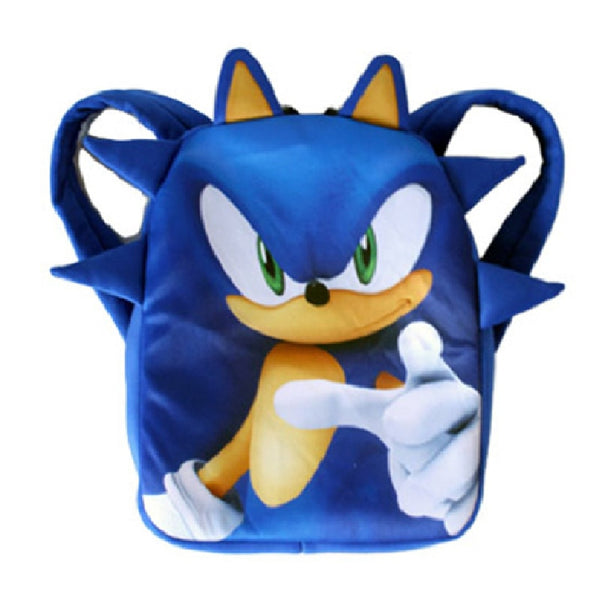 SONIC RACING Children Sonic Kindergarten Backpack Cosplay Party Hedgehog Children Schoolbag Kid School Opening Gift - Shopsteria