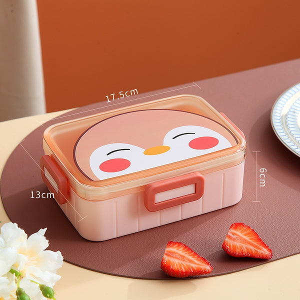 Cute Bento Lunch Box for Kids Girls Children School Portable Mini Snack Sandwich Food Container Boxes - Shopsteria