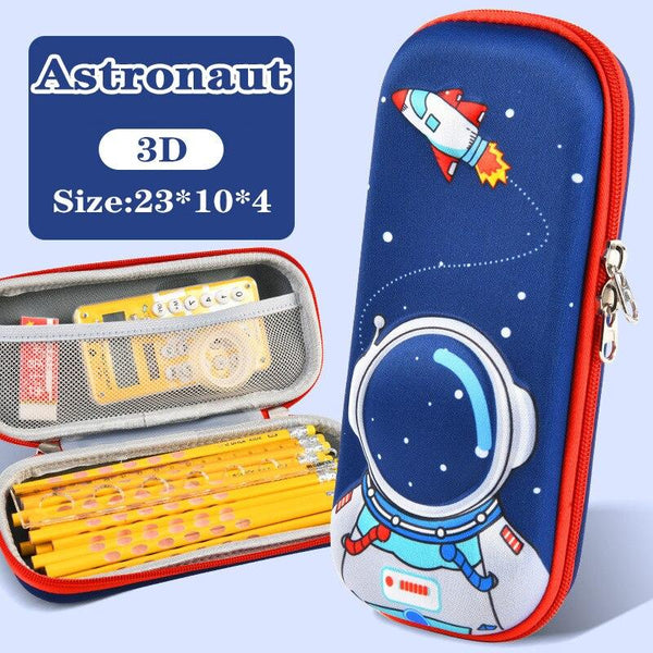 3D school pencil case large capacity waterproof - Shopsteria