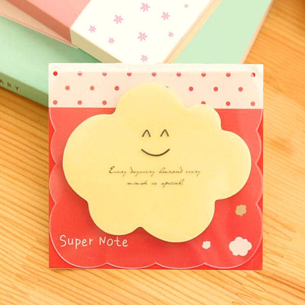 Creative Memo Pad Colour Self Sticky Notes - Shopsteria