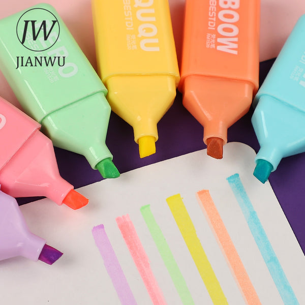 Cute Teddy Animals Highlighter 6Pcs/Set - Shopsteria