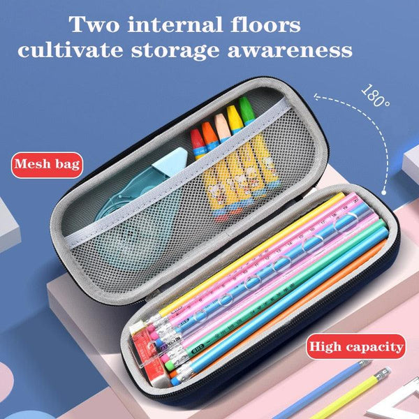 3D school pencil case large capacity waterproof - Shopsteria