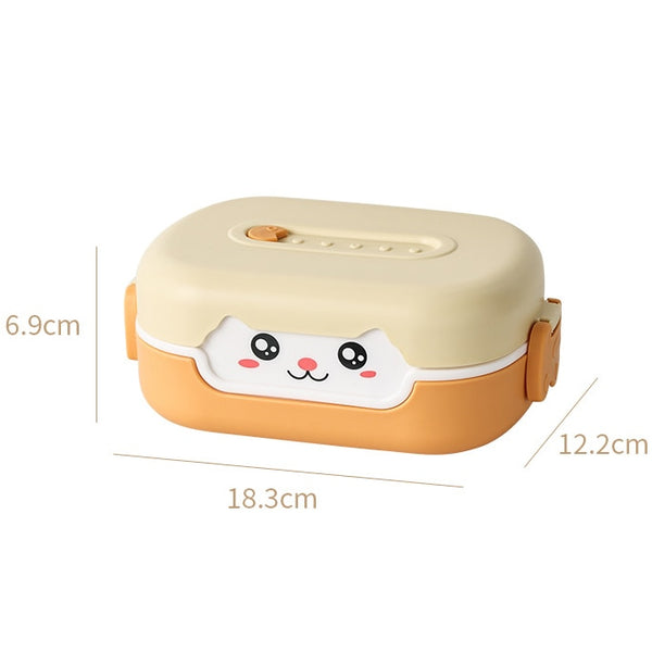 Cute Bento Lunch Box for Kids Girls Children School Portable Mini Snack Sandwich Food Container Boxes - Shopsteria