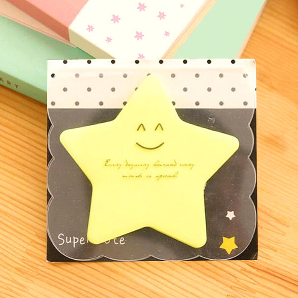 Creative Memo Pad Colour Self Sticky Notes - Shopsteria