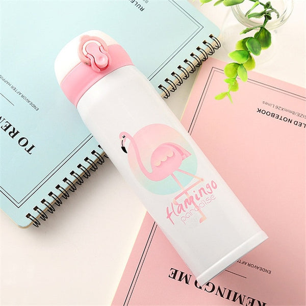 500/350ML Children's Thermos Bottle Unicorn Water Bottle For Children Stainless Steel Drinkware School Water Bottle For Girls - Shopsteria