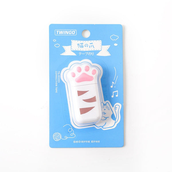 Cat Claw Portable Correction Tape White Out Corrector Promotional Gift Stationery Student Prize School Office Supply - Shopsteria