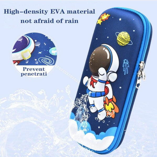 3D school pencil case large capacity waterproof - Shopsteria