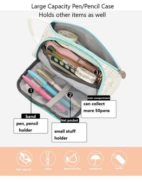 Large Capacity Pencil Case - Shopsteria